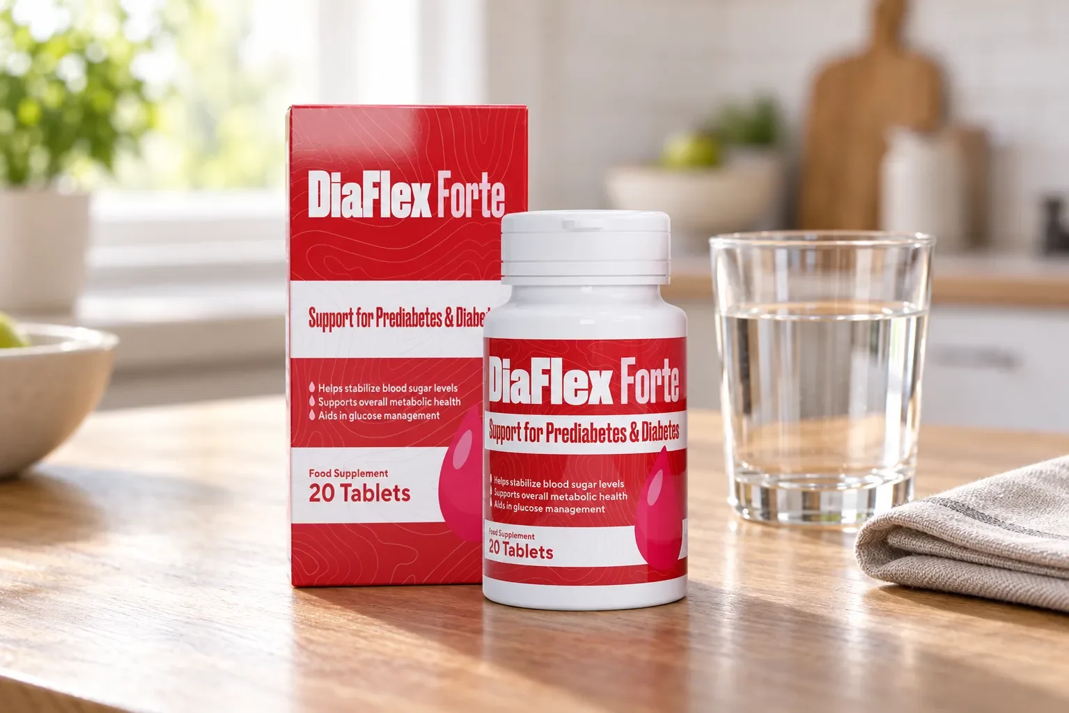 DiaFlex Forte — le produit au quotidien