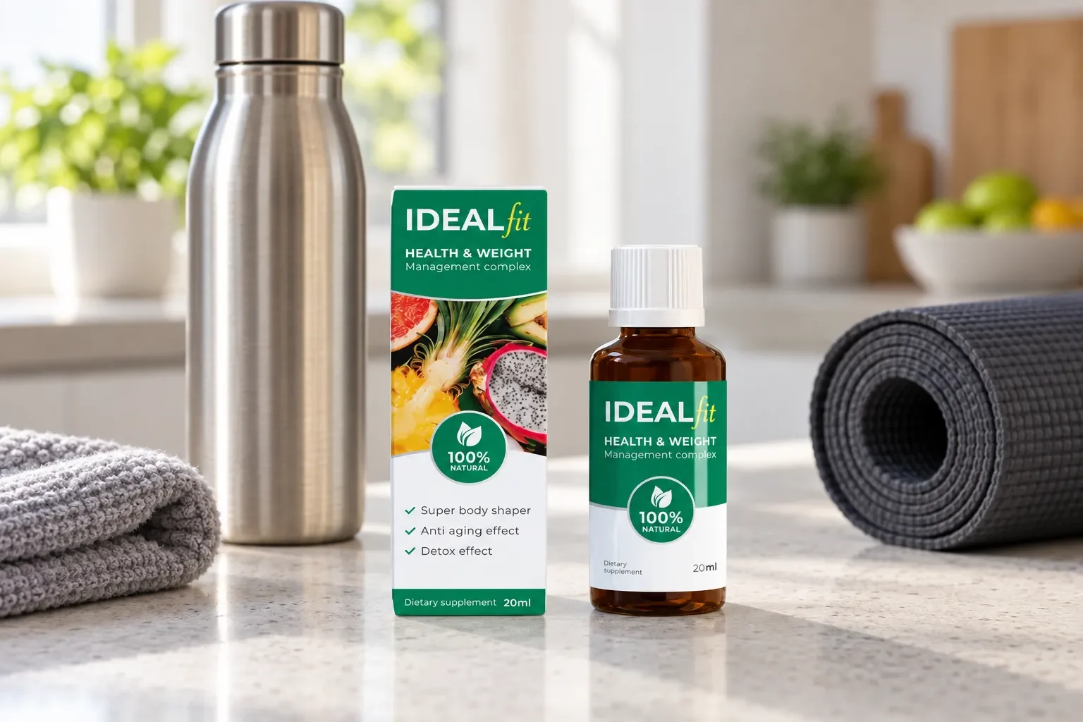 IdealFit — le produit au quotidien