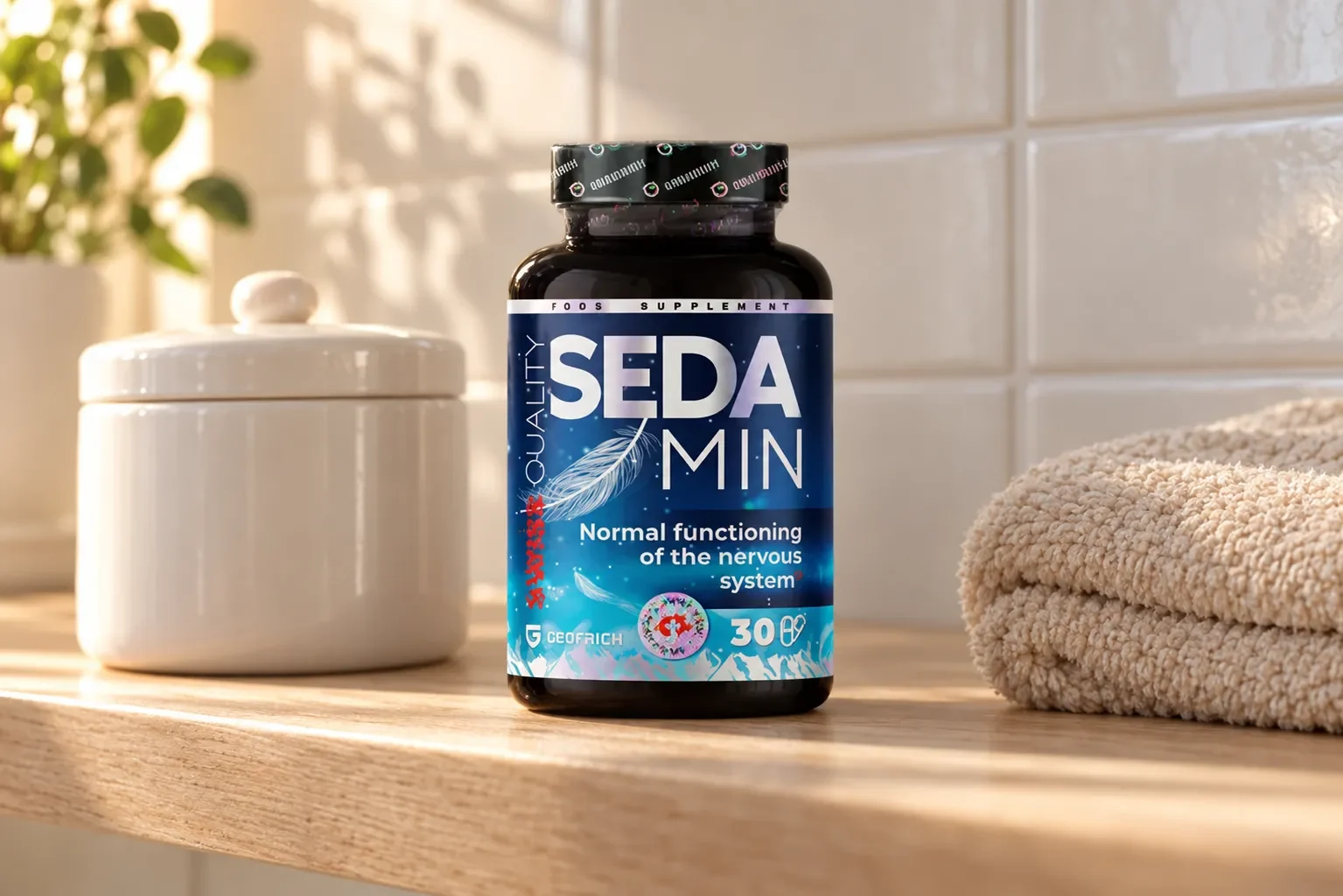 Sedamin — le produit au quotidien